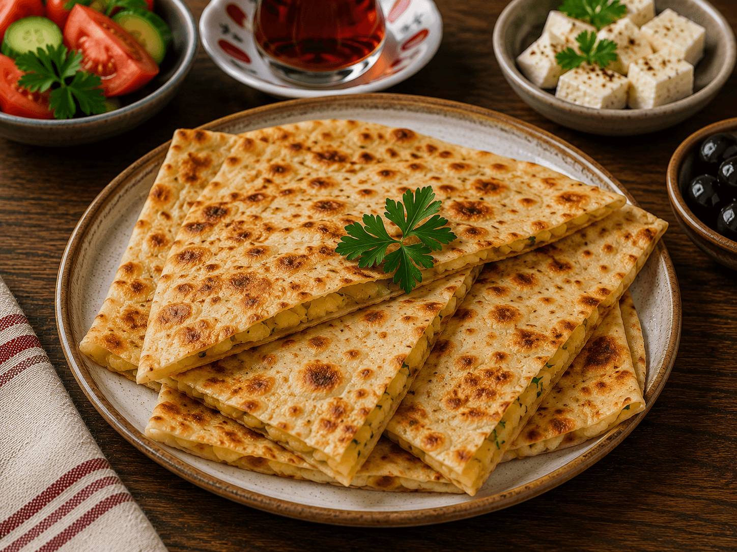 غوزلمة بالبطاطس